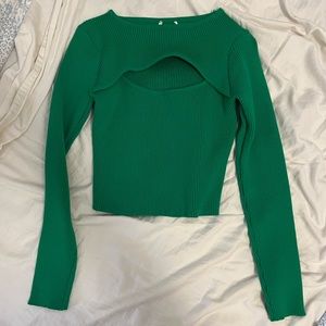 Princess Polly green long sleeve
